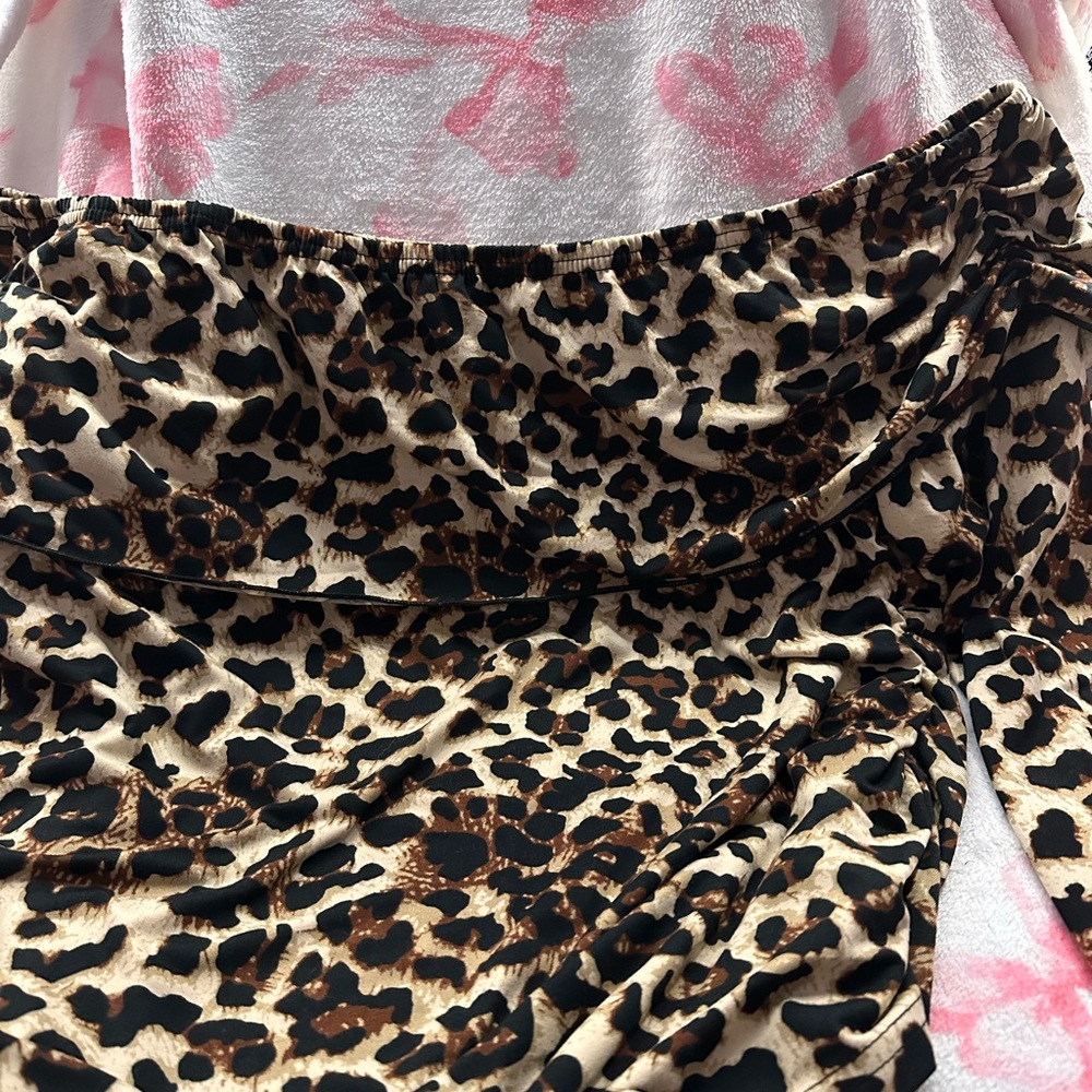 Leopard Print Skirt
